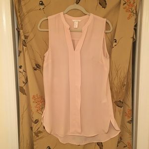 H&M sleeveless blouse